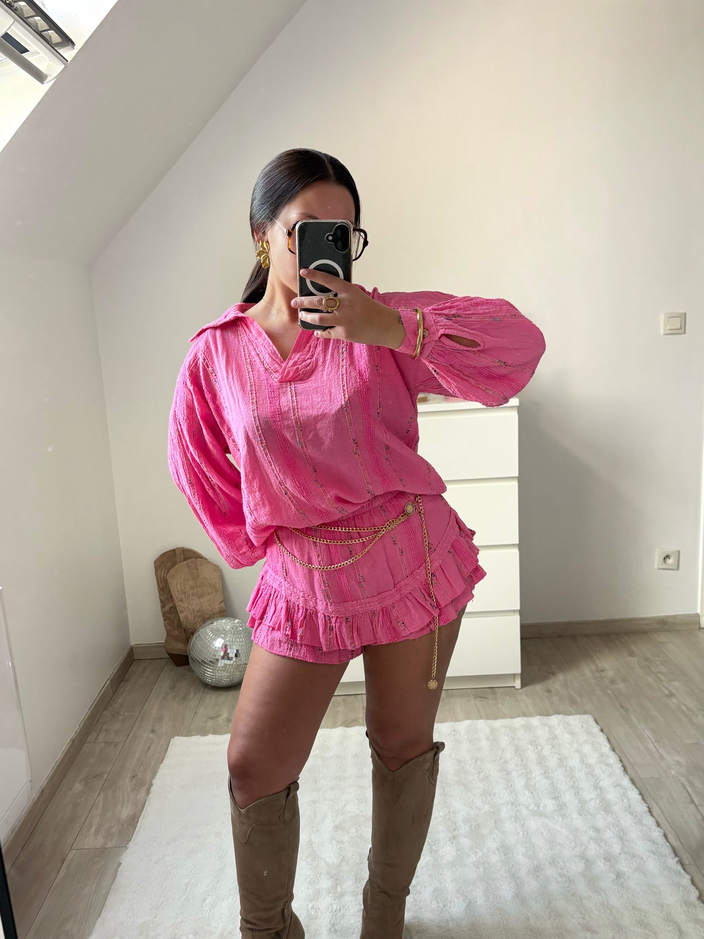 Ensemble MINA fuschia