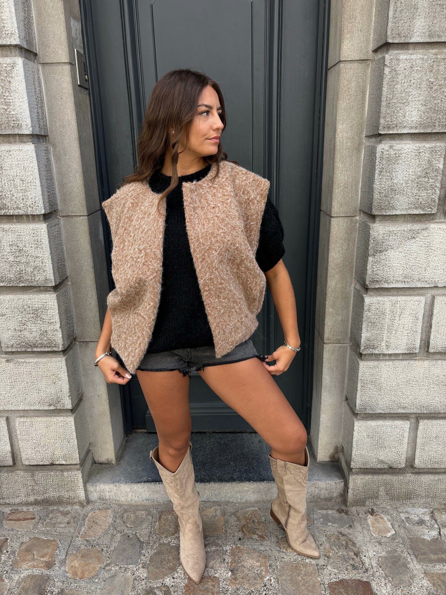 Veste OANA camel