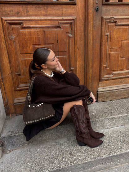 Santiags ANNA - marron